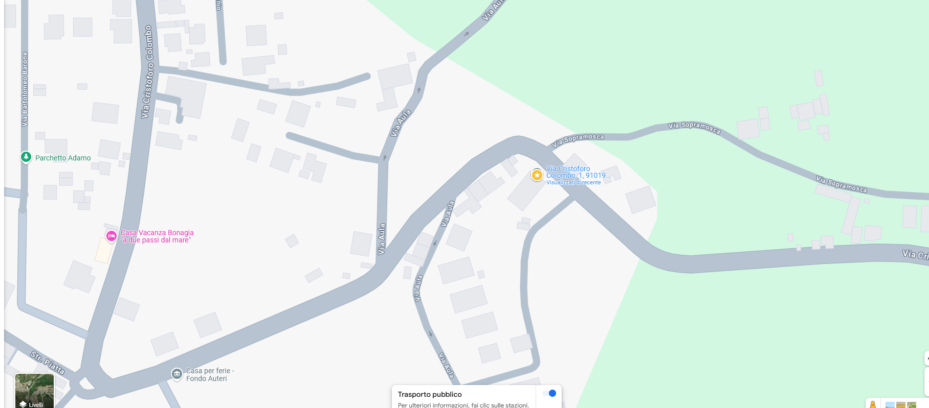mappa stradale sede